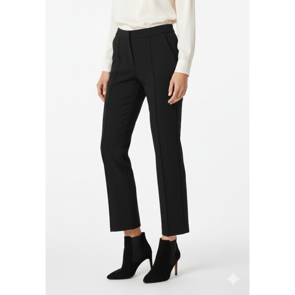 J. Crew Pants - J.Crew Womens Skinny Trouser Pant Italian Ponte 4T Black HighRise Mario Bellucci